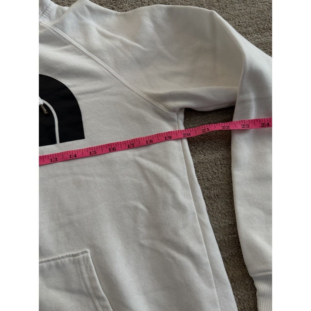 The North Face White Pullover Hoodie Sweatshirt Womens Medium - Picture 6 of 7